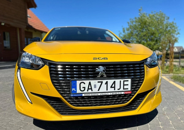 Peugeot 208 cena 71500 przebieg: 12000, rok produkcji 2022 z Gostynin małe 137